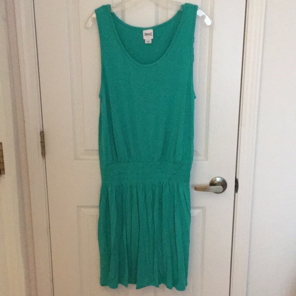 Teal Sleeveless Dress